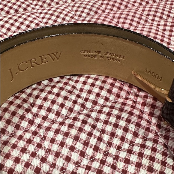 J. Crew Brown Leather Belt - Picture 2 of 3